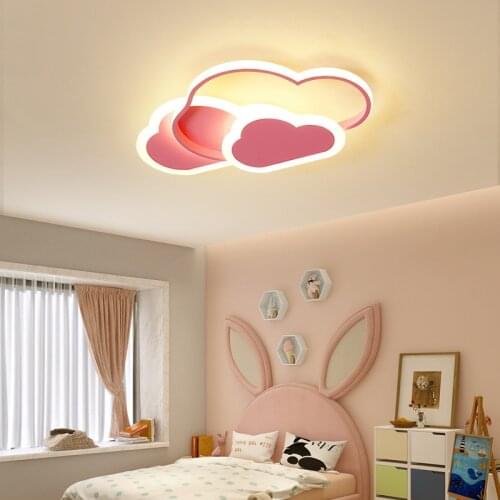 Modern Light Ceiling Lamp Living Room Furniture Childrens Bedroom Home Decor Room Light Ceiling Set Led Lighting Remote Control