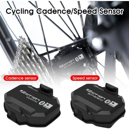 Bike RPM Speed/Cadence Sensor IP68 Waterproof Bluetooth4.0/ANT+ Cycling Cadence Speed Sensor