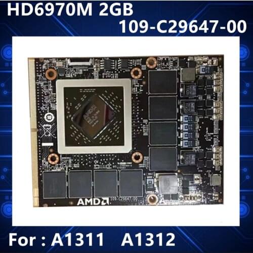 HD6970 HD6970M HD 6970M 2GB Video Card For Apple iMac 27" A1312 A1311 2011 216-0811000 Graphic Card 109-C29647-00