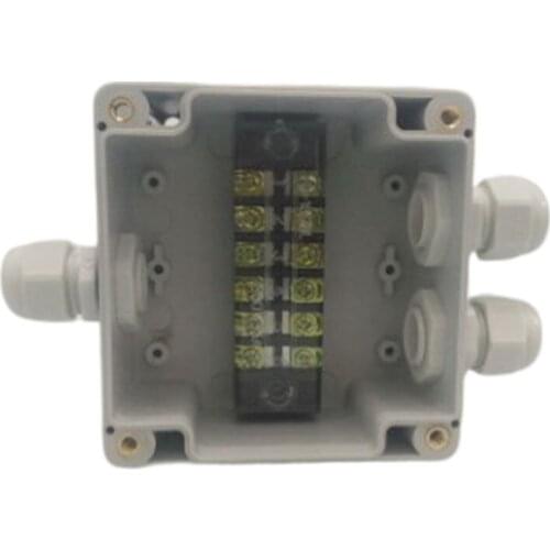 Waterproof Enclosure Case Electrical Junction Box Connector Terminal Wire Cable Tool 83x81x56mm