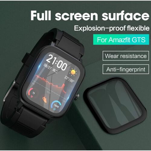 Screen Protector Screen Protective Film 2020 for AMAZFIT GTS Smart Watch Clear Cover Accessories