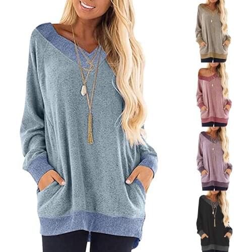 Plus Size Hoodie Sweatshirt Womens Casual Soft Long Sleeves O Neck Knot Sid Sweatshirt Sudaderas Con Capucha Vetement Femme 2021