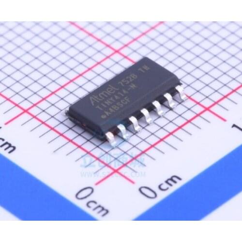 10PCS/LOT ATTINY414-SSN ATTINY414-SSNR TINY414-N SOP14 100% New Original