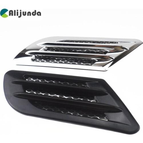 2PCS of new simulation fake air outlet shark gills car styling mold decoration tuyere for Toyota Camry Corolla RAV4 Yaris Highla