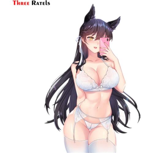 Three Ratels FC574 Atago from Azur Lane car decal anime sex girl anime sticker motorcycle