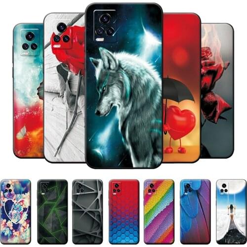 Case For Vivo V20 Case Cover For Vivo V20 2020 Case Fashion Phone Bumper VivoV20 Vivo V20 Case TPU Silicone Back Cover 6.44 inch