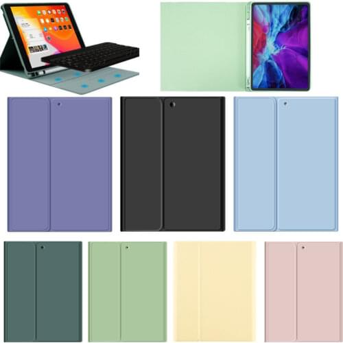 Support Keyboard Case for iPad 10.2 2020 7th 8th Pro 10.5 Air 3 Pencil Slot Case for iPad Air 4 Pro 11 2021 12.9 Magnetic Case