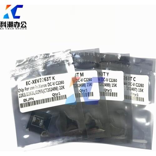 KECHAO toner cartridge chip Compatible for Xerox VC2260 VC2265 VC2263