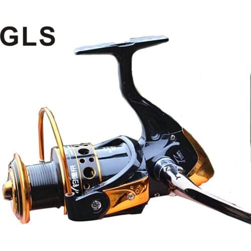GLS brand DQ series 13 axis full metal head metal wire cup fishing sea pole wheel spinning wheel fish line wheel