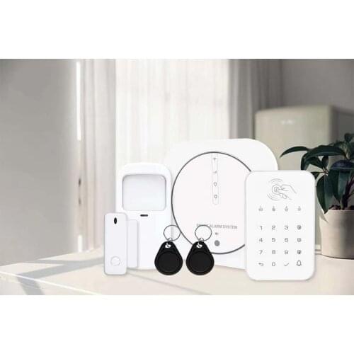 4G+WIFI Home Security Alarm System APP Remote Control Burglar GSM Alarm Sensor
