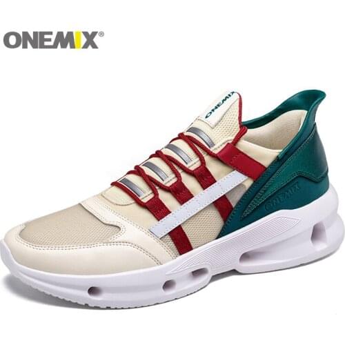 2020 Onemix Mens Running Shoes for Breathable Jogging Men Sneakers Comfortable Outdoor Sport Shoes Mesh Walking Athletic Shoes