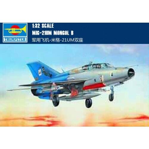 Trumpeter Model 1/32 02219 MIG-21UM Mongol B