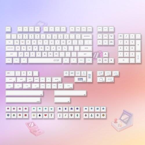 NP Electronic Game Dye-sub Keycaps Set For Customized MX Mechanical Keyboard