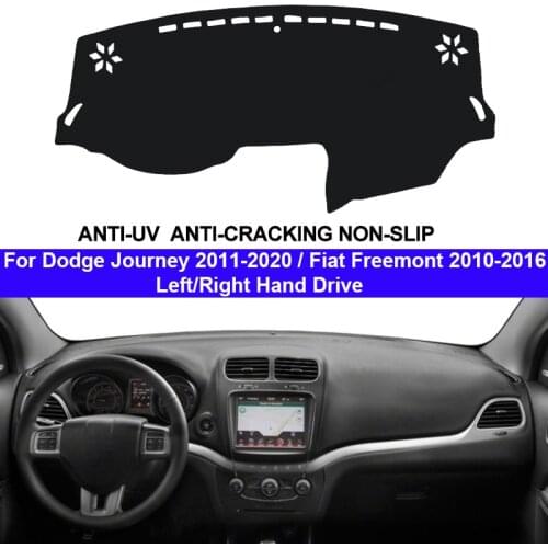 Auto Car Dashboard Cover DashMat Carpet Cape For Dodge Journey 2011 - 2020 / Fiat Freemont 2010 - 2016 Center Console Protector