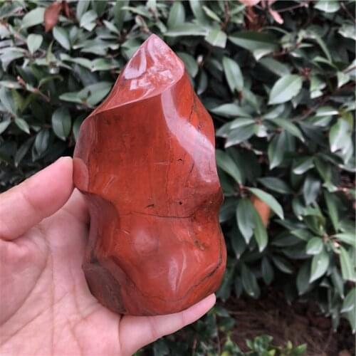 Natural Petrified Wood Torches Colorful Polychrome Flames for Decoration