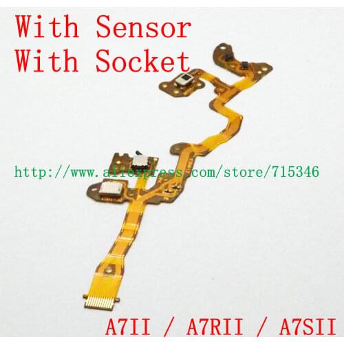 NEW Top Cover Control Switch Flex Cable For SONY A7 II / A7R II / A7S II / ILCE-7M2 ILCE-7MR2 ILCE-7SM2 A7M2 A7RM2 A7SM2 Camera