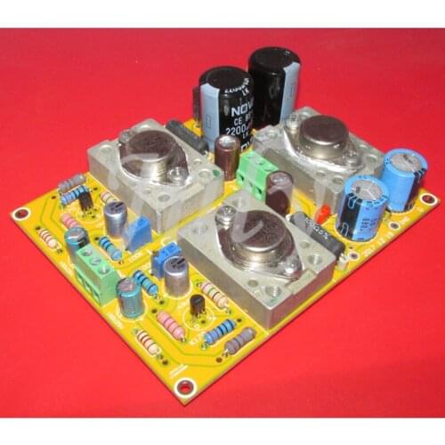 PASS JFET BOZ field effect tube input pure class A output front stage two-channel amplifier board, circuit gain is about 7 times
