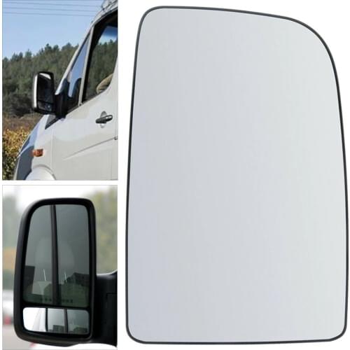 Fit For Mercedes Sprinter 2006 on Right Driver Side Wing Mirror Upper Large Glass