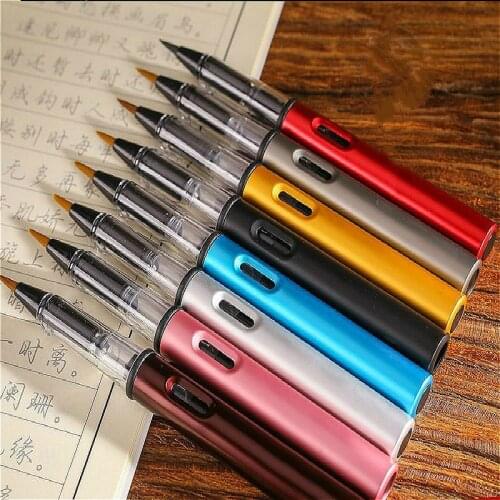 Student Portable Paint Brush Water Brush Pen Soft Watercolor Brush Pen for Beginner Painting Drawing Water Brush Art Supplies
