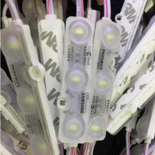 Welding Injection Led Module side lamp 5730 SMD waterproof Strip light for signage advertising 500pcs Led Module light