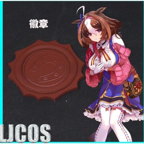 Umamusume: Pretty Derby Meisho Doto PVC Badge Button Brooch Pins Anime Cartoon Collection School Bag Clothing Decor Xmas Gifts