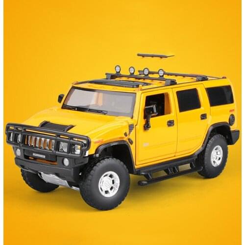 1/32 Scale New Hummer H1 Car Alloy Car Model Simulation Car Decoration Adult Collection Gift Toy Diecast Model Boy Toy