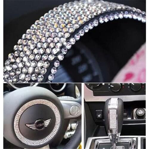800Pcs/set 4mm Silver Crystal Diamond Rhinestone Car/Mobile/PC Scrapbooking Sticker Self Adhesive Acrylic Rhinestone