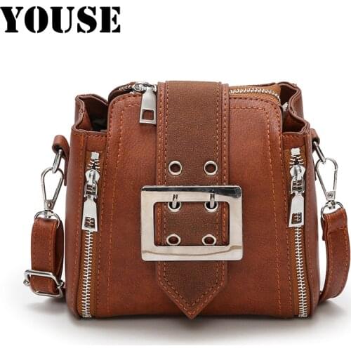 YOUSE Brand 2020 New Solid-color Female Bag Fashion Style Female Trend Versatile Shell Bags Soft Surface Satchel Women Handbags