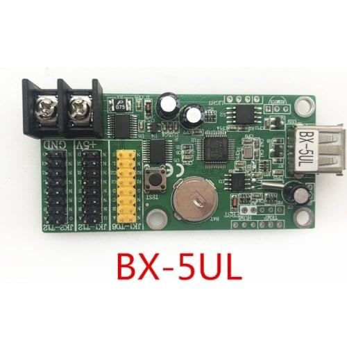 BX-5UL outdoor indoor semi-outdoor single and dual coloi LED scrolling sign controller card