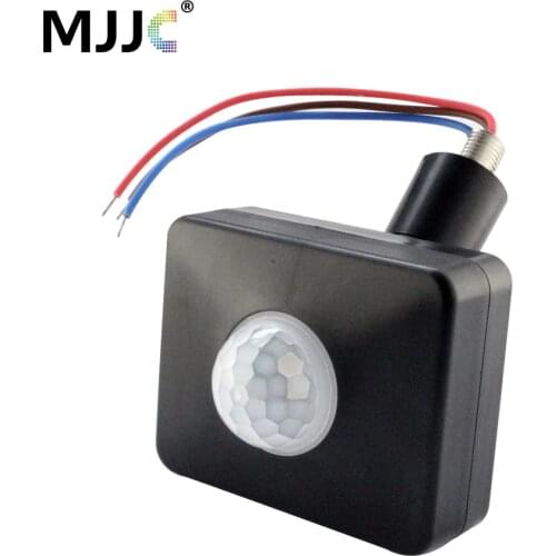 PIR Sensor 12V 220V Motion Sensor 110V Motion Detector Sensor Timer 220V Automatic Infrared Outdoor Movement Sensor Light Switch