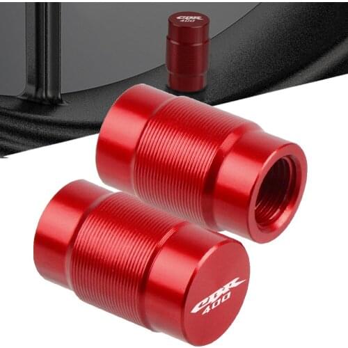 Motorcycle Vehicle Wheel Tire Valve Stem Caps Covers For Honda CBR400 CBR 400 1986 1987 1988 1989 1990 1991 1992 1993 1994 1995