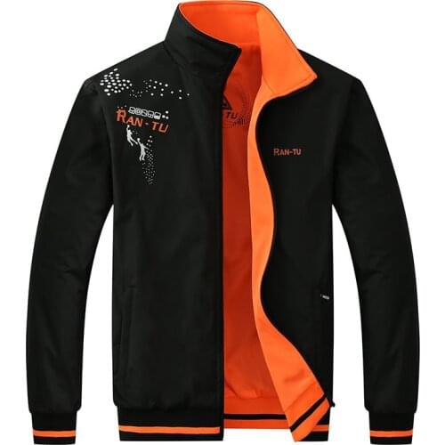 Reversible Quality Outdoor Sports Basketball Soccer Football Training Exercise Zipper Long Sleeve Casual Unisex Men Women Jacket