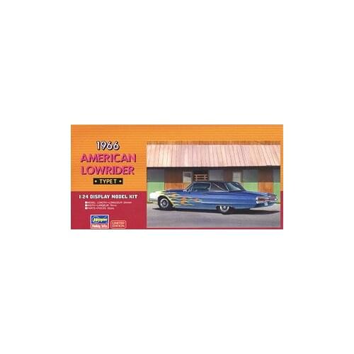 Hasegawa Plastic Assembly Car Model 1/24 Scale 1966 FORD Thunderbird American Lowrider TypeT Adult Collection DIY Assembly Kit