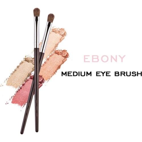 MyDestiny Ebony-Series Medium Eye Brush - Super Soft Fluffy Eyeshadow Blending Brush