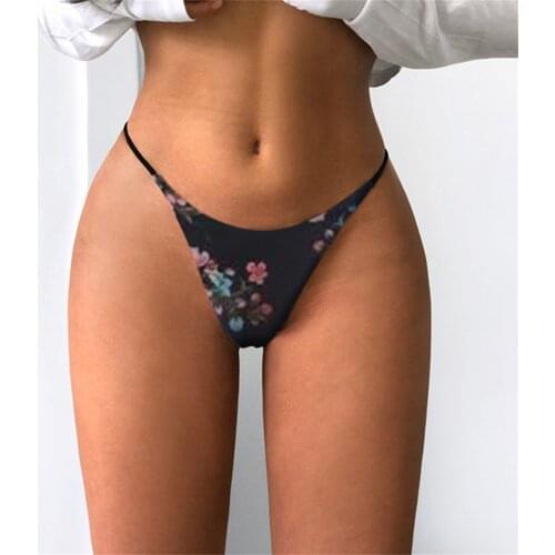 Vogue Bikini Briefs 2021 Swimsuit Women Swimwear Push Up Bikini Brazilian Bathing Suit Summer Beach Wear Swimming Panties #T1P