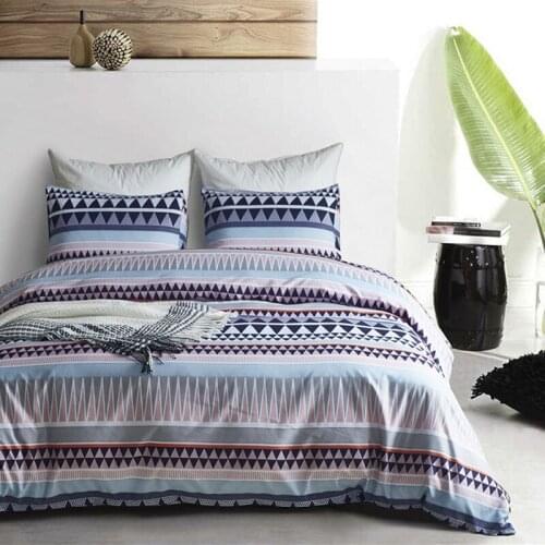 Geometric Bedding Sets Ethnic Floral Duvet Cover Pillowcase 2 3pcs Fashion Bedding Set Single Twin US Queen King Size