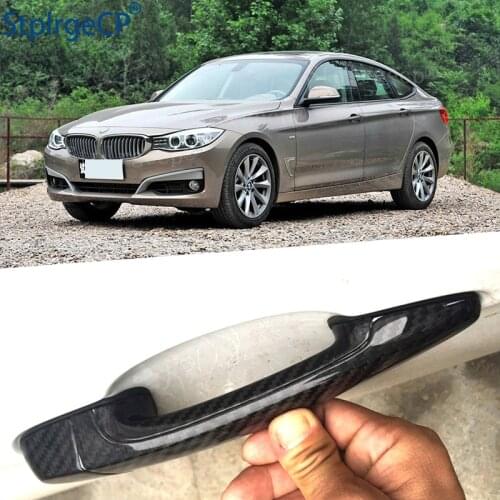 For BMW 3 Series GT 3GT F34 335i 320i 328i 325d 340i 330i 13'-19 Accessories 100% Real Carbon Fiber Auto Outer Door Handle Cover