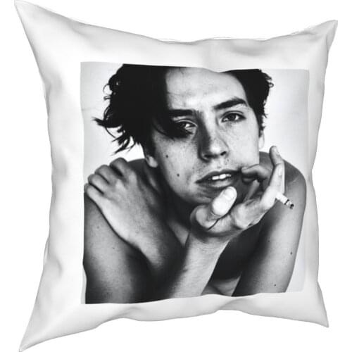 Cole Sprouse Poster Jughead Jones Pillow Case Riverdale Archie Comics Cushion Covers Decor Pillowcover for Car 18