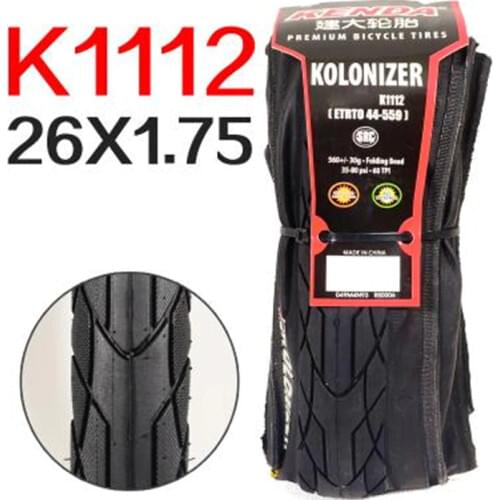 Kenda Mtb Folding Bicycle Tire 26X1.5/1.75 Stab-resistant Mountain Bike Tyre Tires/bike Parts Accessories