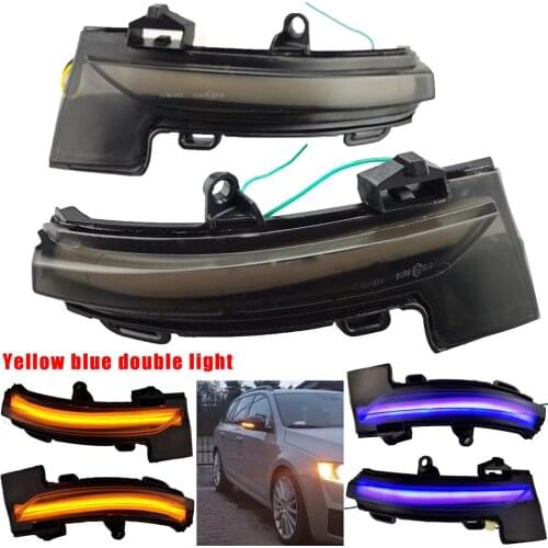 For Skoda Octavia Mk3 A7 5E 2013 2014 2015 2016 2017 2018 2019 Rearview Mirror Blinker Indicator LED Dynamic Turn Signal Light
