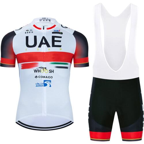 2021 UAE CYCLING TEAM JERSEY 20D Bike Shorts WEAR Suit Ropa Ciclismo MEN Summer Quick Dry bike BICYCLING Maillot Pants Clothing
