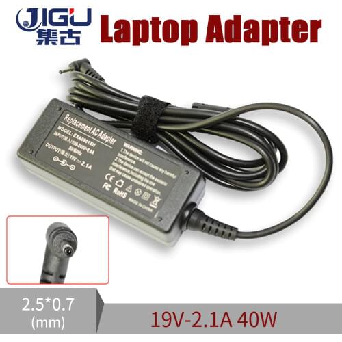 19V 2.1A 40W Replacement Notebook 2.5*0.7MM For Asus eee pc 1001ha 101B 1005P Laptop AC Charger Power Adapter