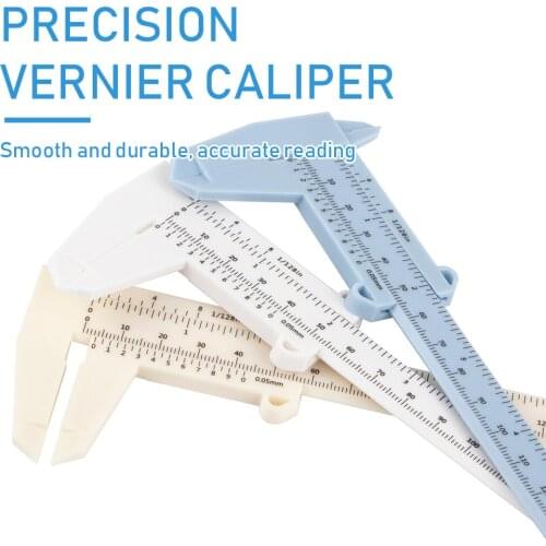 1Pc Plastic Eyebrow Ruler Measuring Vernier Caliper Tattoo Microblading Caliper Ruler Permanent Makeup Measurement Tool