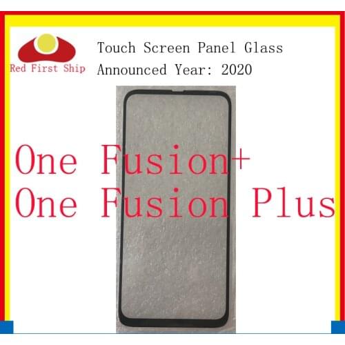 10Pcs/Lot LCD Front Touch Screen Glass Outer Lens For Motorola Moto One Fusion Plus Touch Glass Wich OCA Hollow Glue