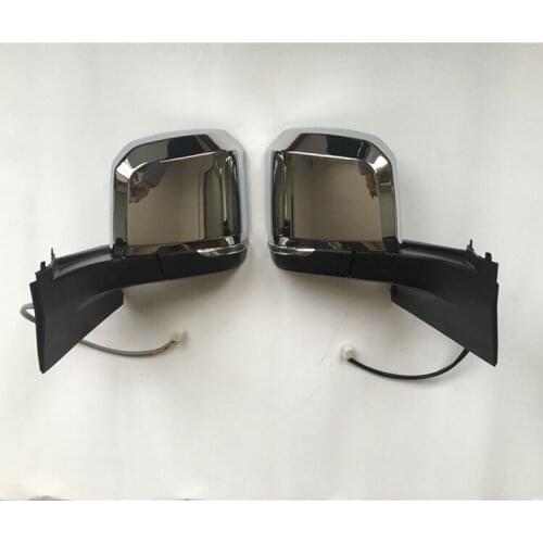 2019 hiace 300 new Led turn signal chrome Electric 2side mirror Rear view mirror assembly