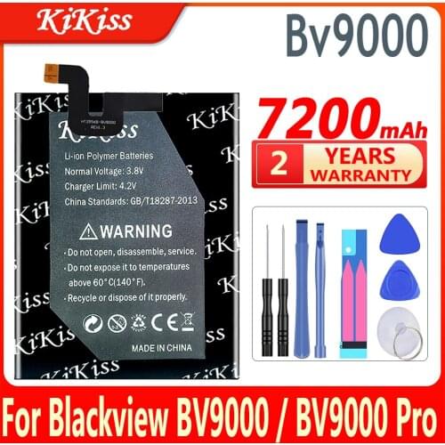 7200mAh Bv9000 Battery For Blackview BV9000 / BV9000 Pro BV9000pro High Capacity Batteries Batterie Bateria + Gift Tools