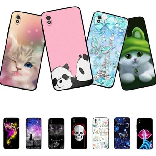 For Redmi 9A 9 A Redmi9a Case Soft TPU Silicone Case For Xiaomi Redmi 9A Redmi9a Cover Cats Shell For Redmi 9A 9 A Coque Funda