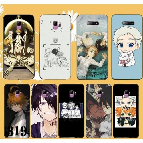 The Promised Neverland coque Phone Case For Samsung galaxy S 9 10 20 A 10 21 30 31 40 50 51 71 s note 20 j 4 2018 plus