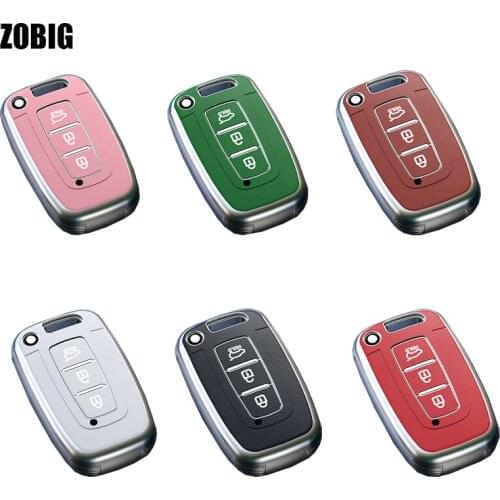 ZOBIG for4 Buttons TPU Car Key Cover Case For Hyundai i20 i30 KIA K2 K5 Genesis Azera Sonata Elantra Equus Elantra GT/Kia Borreg