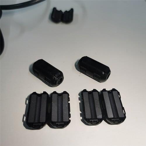 Filter Anti-interference Magnetic Ring Clip-on Core Magnetic Ring for Thrustmaster Hotas Warthog Flight Simulation Spare Parts